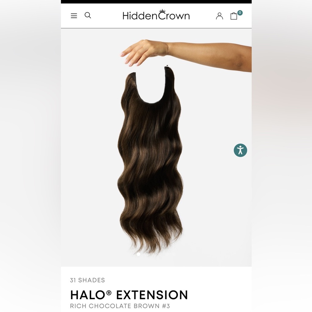 Hidden Crown Halo Extension
